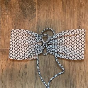 Acacia Swimwear Strapless Bikini Top M